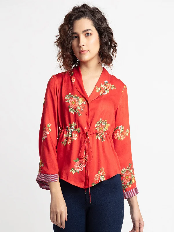 Online Exclusive Josie Cinched Shirt Jacket