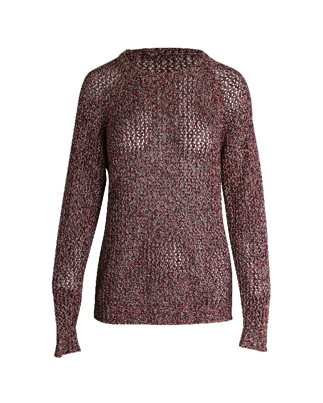 Today's Deal Isabel Marant Etoile Scoop Neck Sweater in Multicolor Cotton
