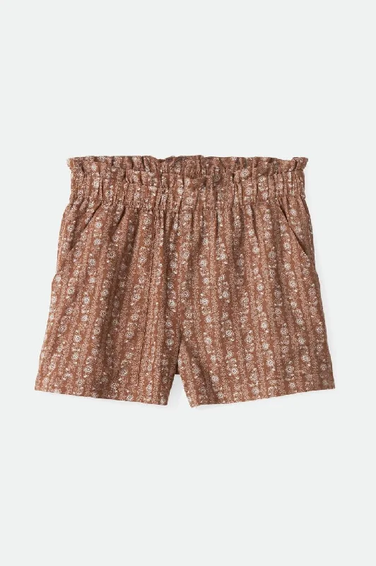 Balboa Linen Short - Bison