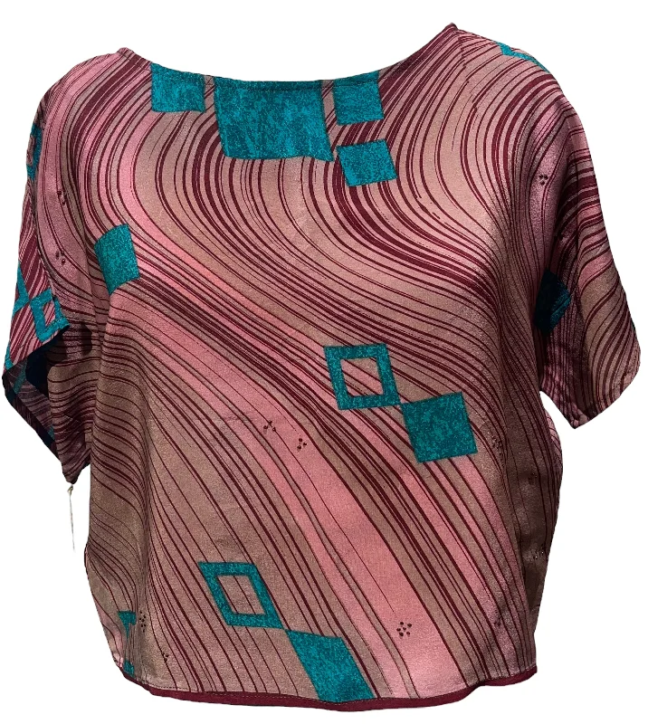 Unmissable Sale PRC4180 Avatar Pure Silk Boxy Top