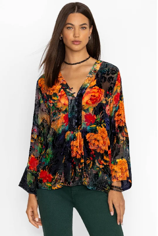 New Arrival Botina Burnout Blouse