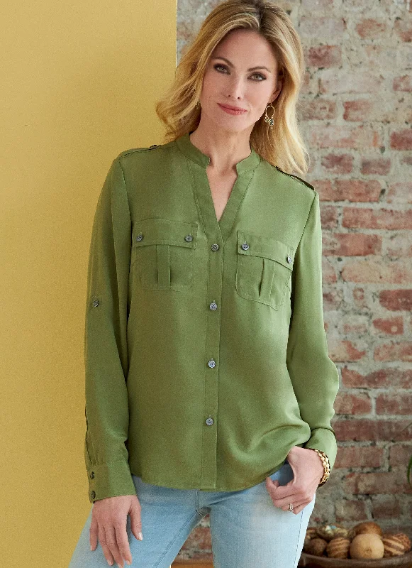 Weekend Bargains to Sizzle Butterick 6856 Misses' Top Pattern