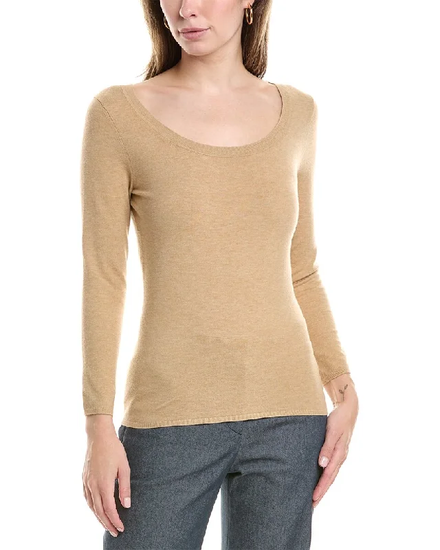 Shop and Save St. John Scoop Sweater