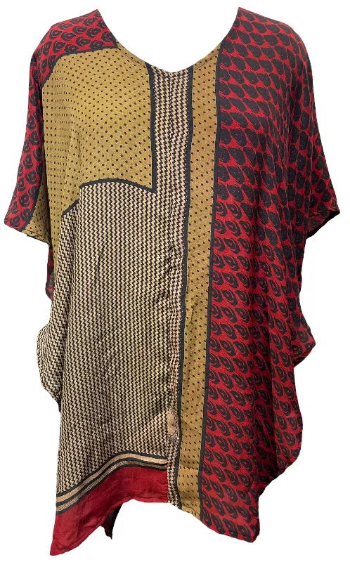 Today's Deal PRC5158A  Avatar Pure Silk Waterfall Top