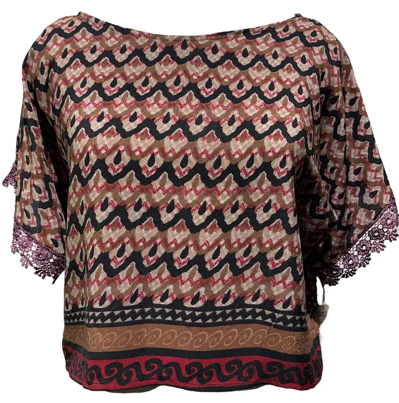 Weekend Shopping Made Better PRC3728 Avatar Pure Silk Boxy Top