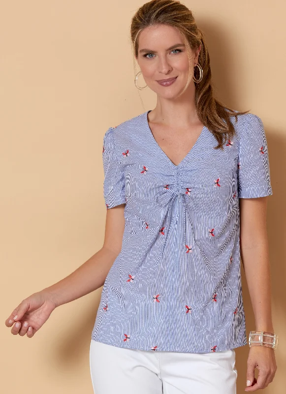 Butterick 6662 Top and Tie Pattern