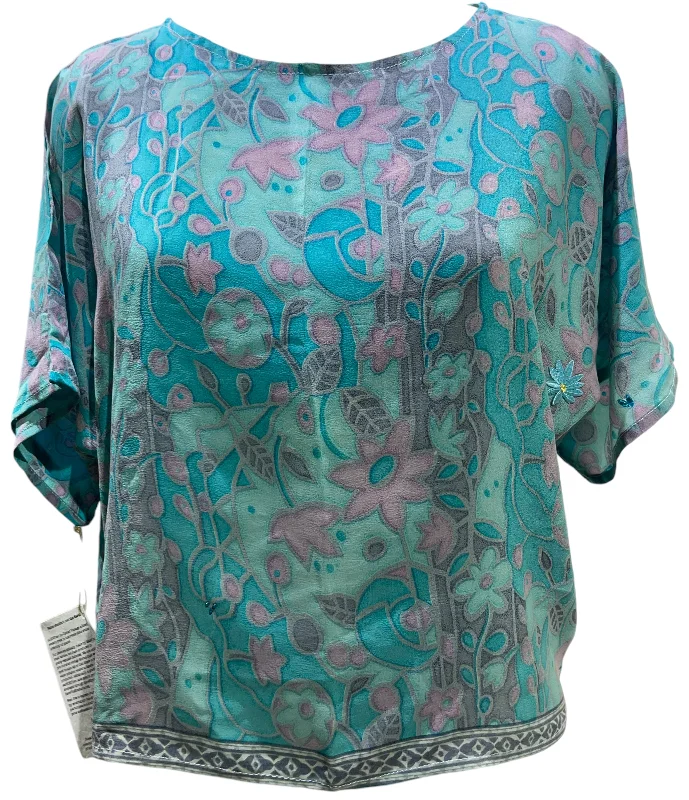 Deep Savings PRC4754 Avatar Pure Silk Boxy Top