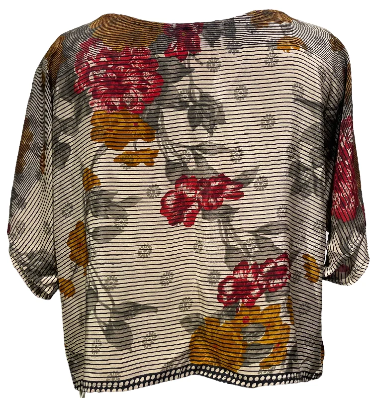 Value Deals PRC4569 Avatar Pure Silk Boxy Top