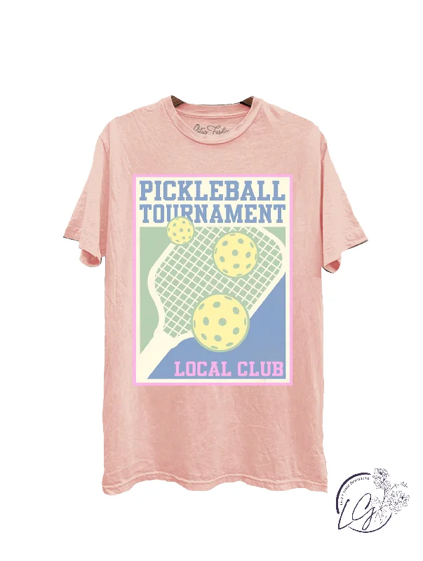 Pickleball Tournament Graphic Top