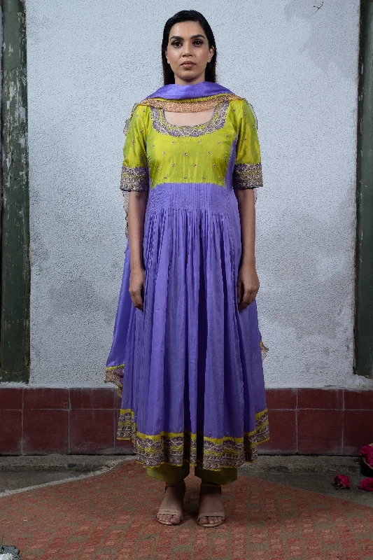 Weekend Bargains to Love Mysore: Green and Blue Salwar