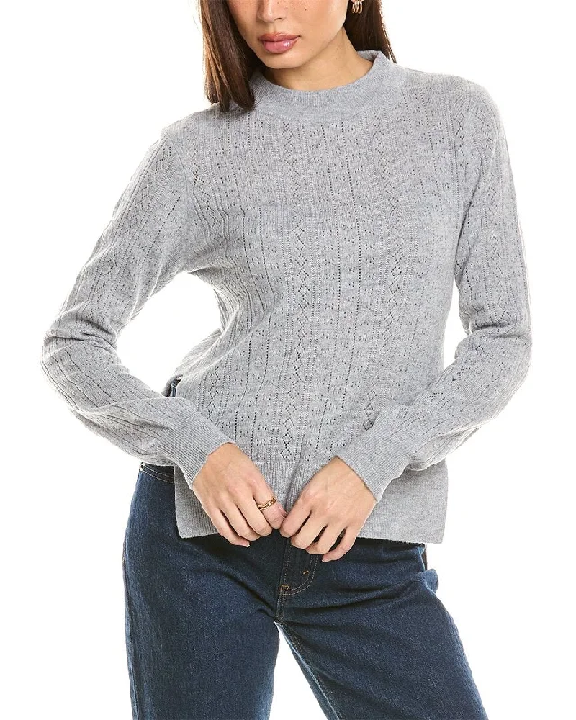 Weekend Discounts to Indulge In Malo Cashmere Pointelle Wool & Cashmere-Blend Sweater