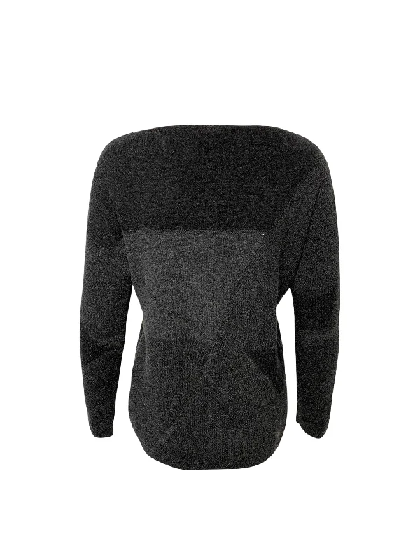 Value Deals Vince Boat Neck Sweater in Grey Cashmere