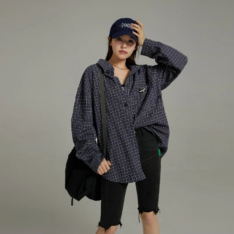 Unmissable Offer Village Check Loose Shirt