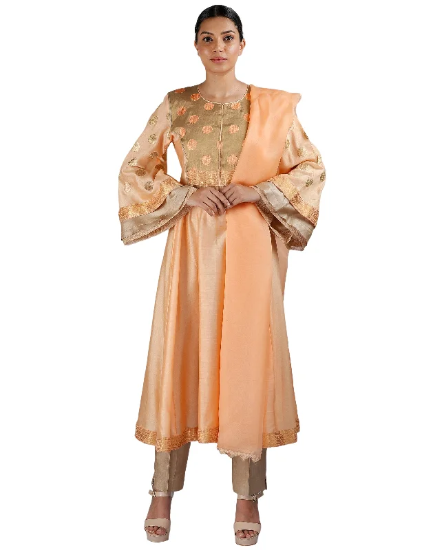Time-Sensitive Peach Salwar