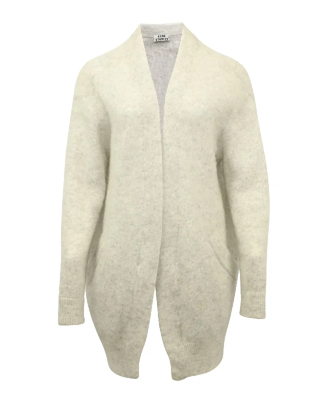 Weekend Deals That Impress Acne Studios Raya Cardigan in Cream Wool
