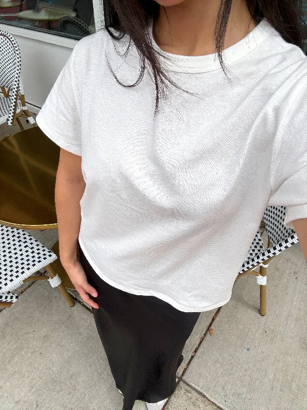 Elevated Basic White Tee