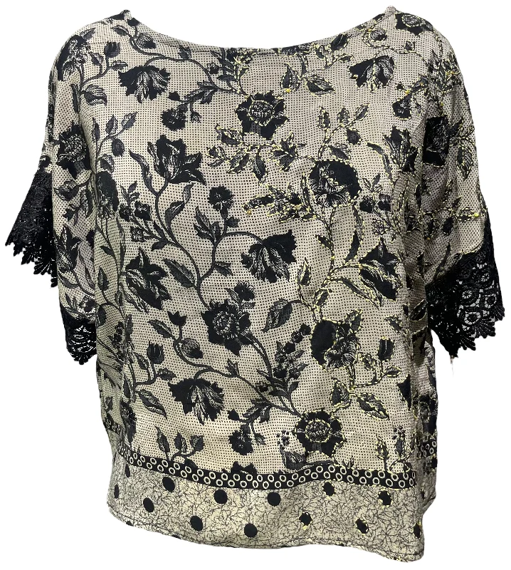 Stock Up PRC4196 Avatar Pure Silk Boxy Top