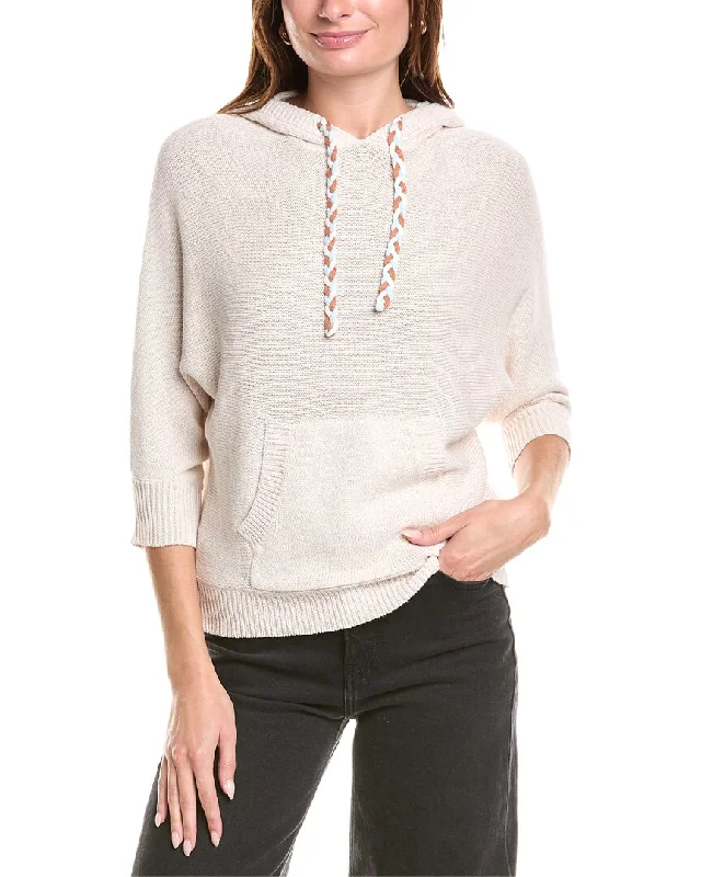 Unmissable Sale 27 Miles Malibu Linen-Blend Hooded Sweater