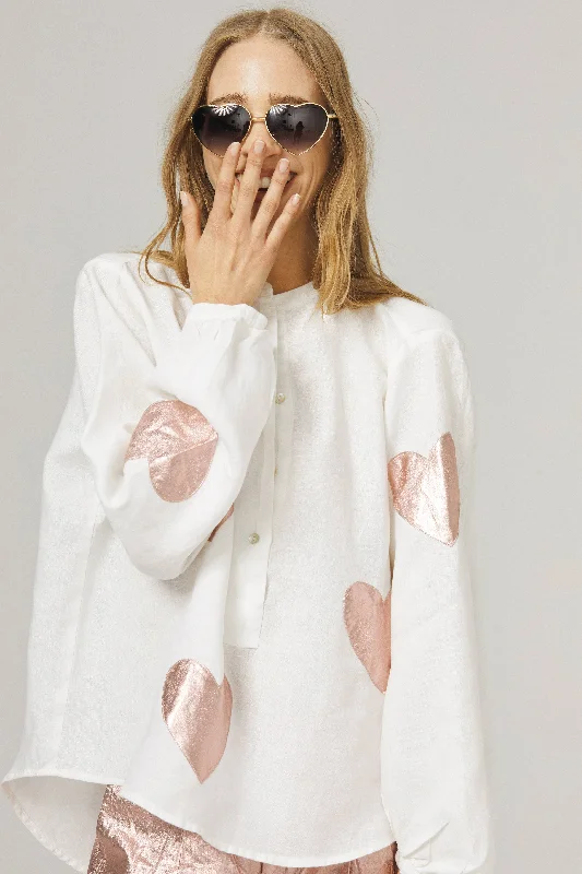 Stock Up Organic Linen Cupid Shirt