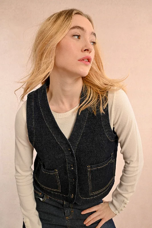 Super Bargain Sawyer Denim Vest