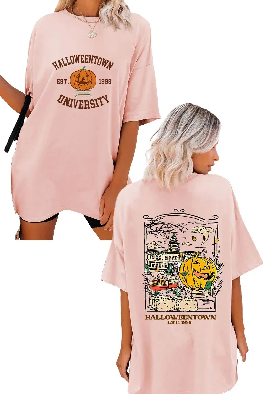 Halloween Town University Graphic T-shirt