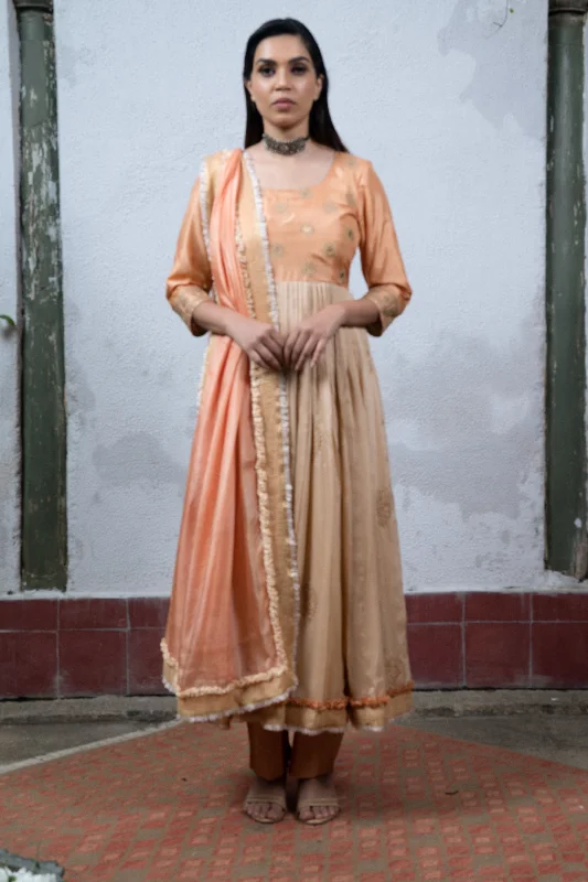 Limited Supply Apsara: Peach Salwar