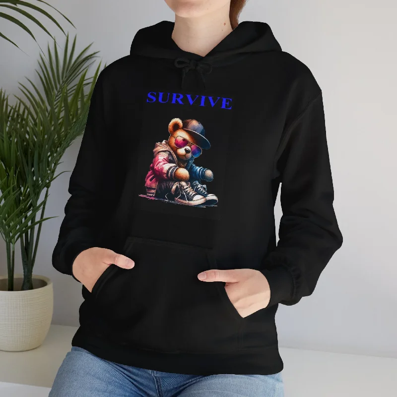 Princess Grace  Survive  Unisex Heavy Blend™ Hooded Sweatshirt