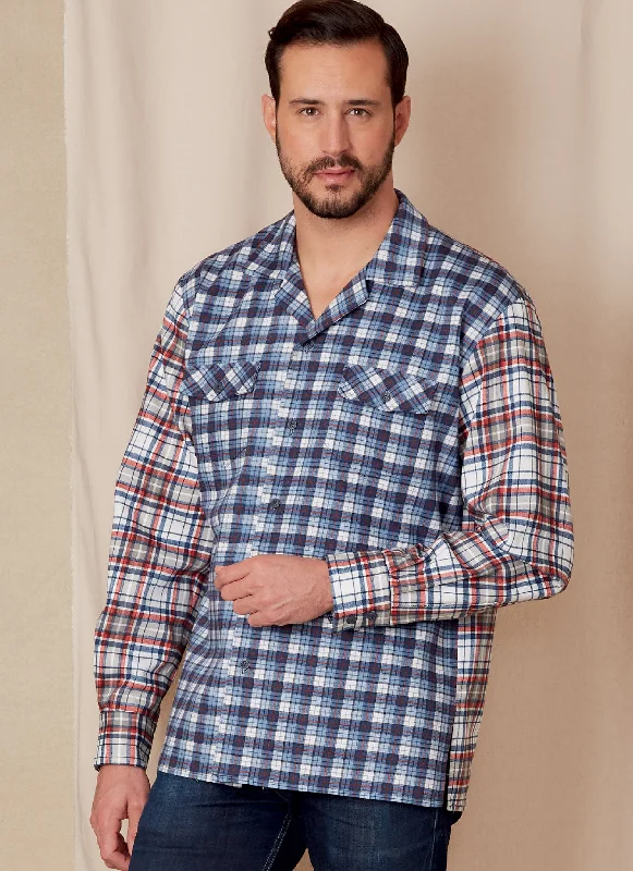 Weekend Shopping Bliss Vogue Sewing pattern 1827 Unisex Shirts