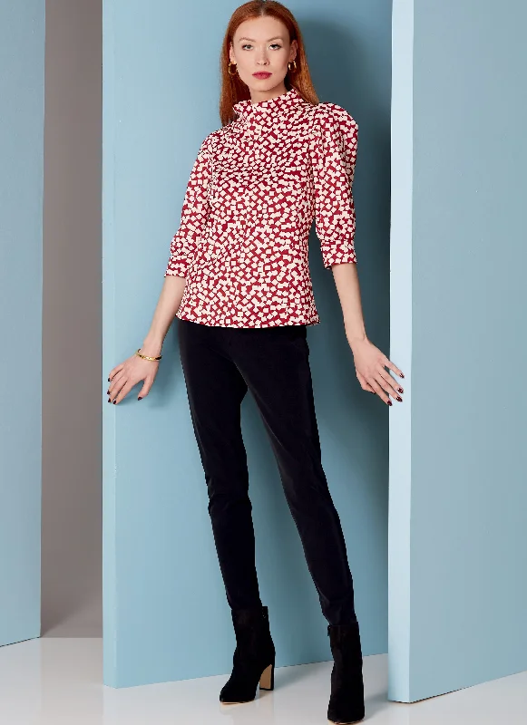 Weekend Deals You Can't Resist Vogue 1847 Petite Puff-Sleeve Top Pattern