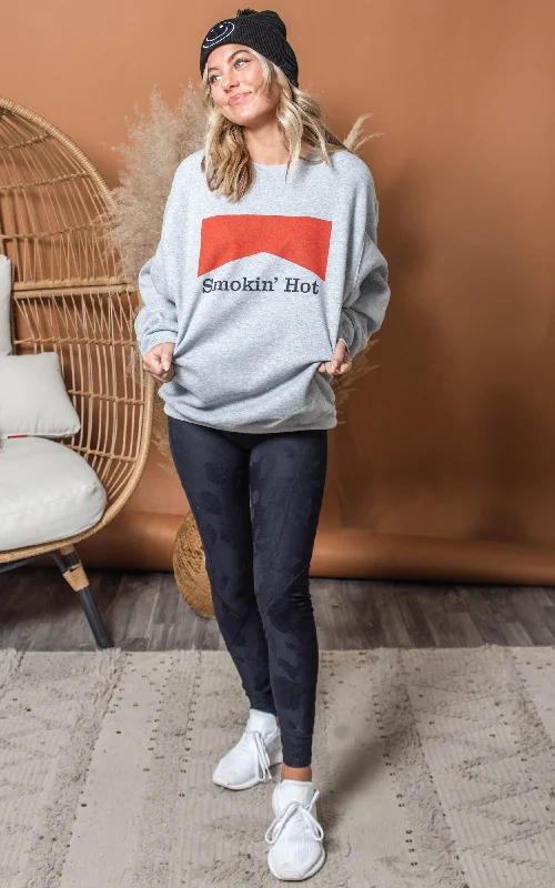 Weekend Shopping Extravaganza Smokin' Hot Valentine Crewneck** - Final Sale