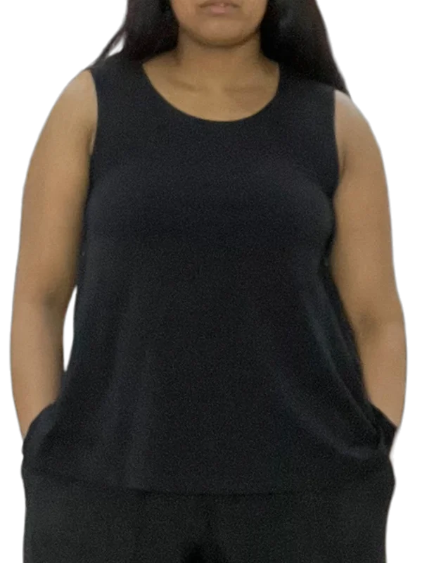 Weekend Extravaganza: Shop Now Black Bryn Walker Bamboo Huxley Tank
