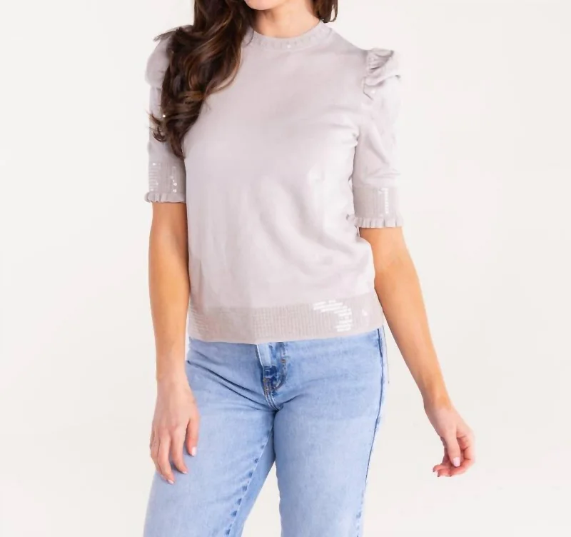 Early Bird Chelsea Sweater In Grey