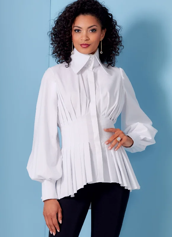 Weekend Savings Spectacular Vogue 1845 Peplum Shirt Pattern