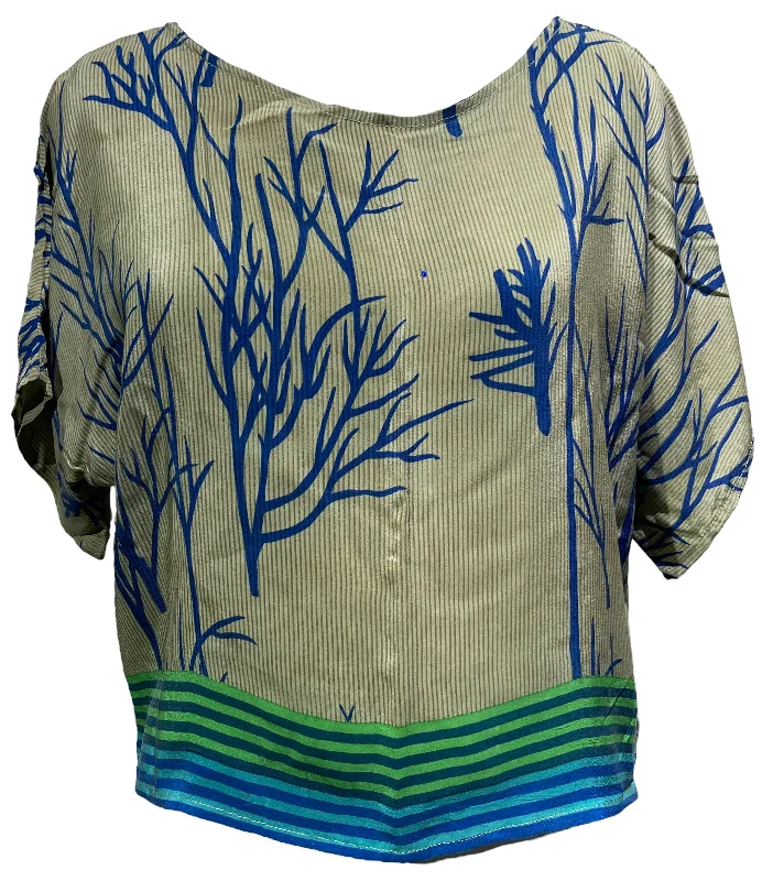 Your Weekend, Your Savings PRC4566 Avatar Pure Silk Boxy Top