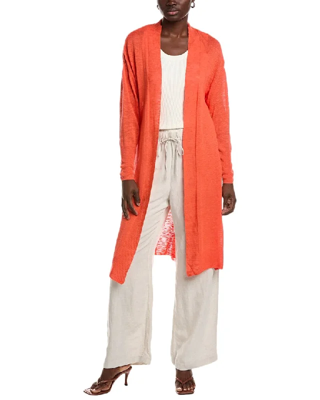 Weekend Offers That Shine Renuar Linen-Blend Cardigan
