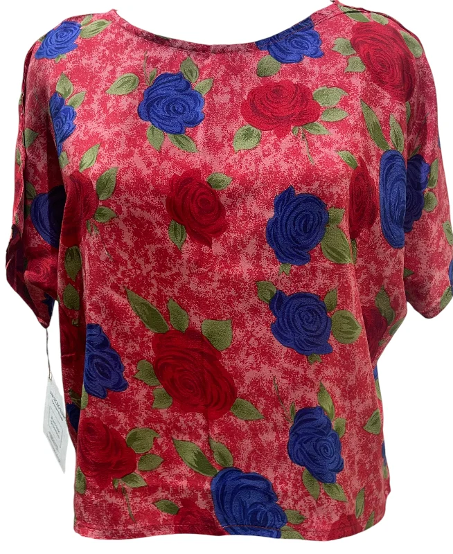 Weekend Specials to Enjoy PRC4822 Avatar Pure Silk Boxy Top