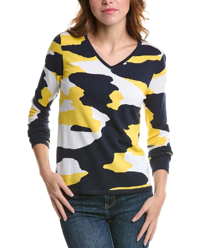 Steals and Deals Edinburgh Knitwear Camo Sweater
