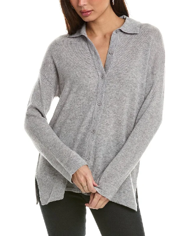Weekend Savings Bonanza Hannah Rose Wool & Cashmere-Blend Shirt