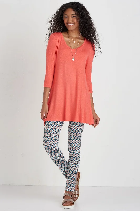 NL6439 Misses' Knit Tunics with Leggings