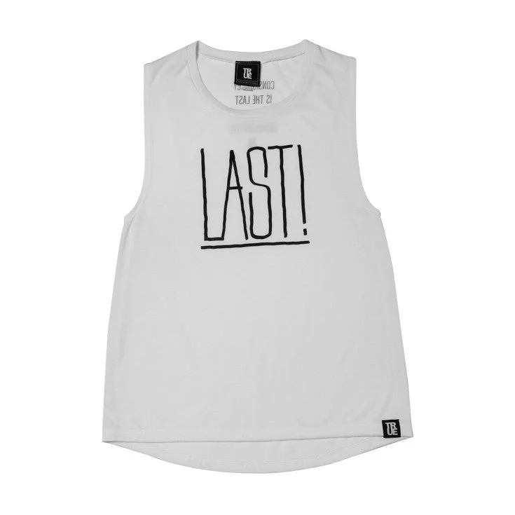 While Supplies Last Womens True Last Tank Top White