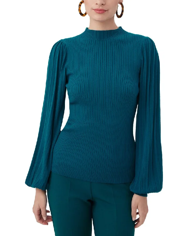 Weekend Discounts to Savor Trina Turk Glossy Sweater
