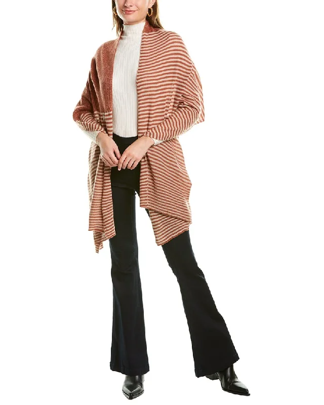 Savings Galore Portolano Stripes & Lurex Cashmere Wrap