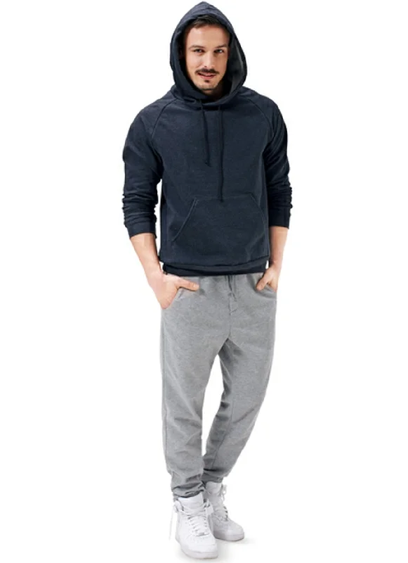 Burda 6718 Men's Pullover Hoodie Pattern