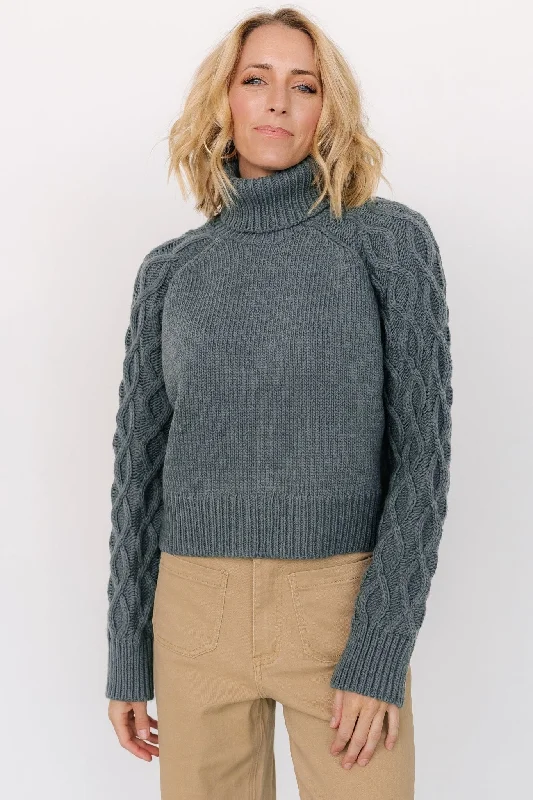 Shop and Save Vonn Turtleneck Sweater | Winter Green