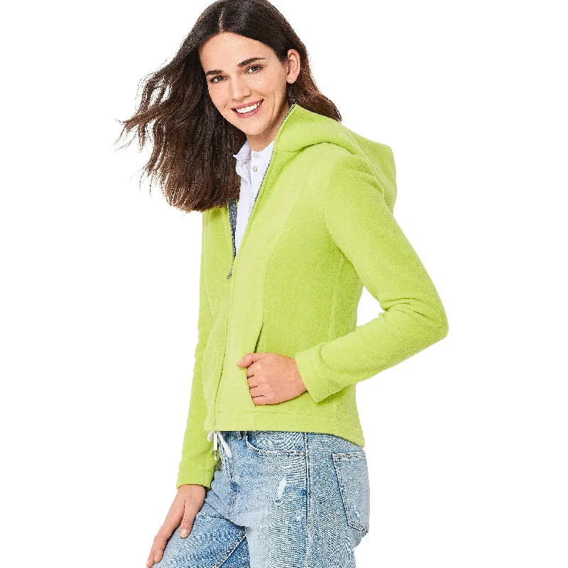 Weekend Savings Delight Burda Sewing Pattern 6114 Gilet, Hooded Jacket