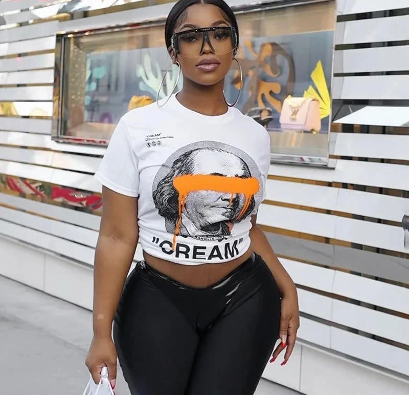 Weekend Offers That Thrill Cream shirt | white