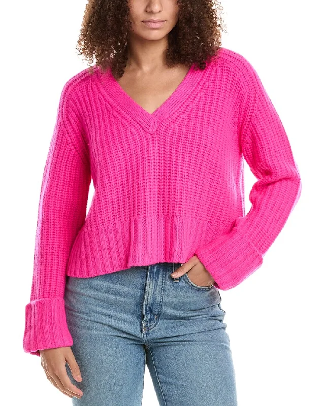 Weekend Savings Spectacular Autumn Cashmere Chunky Cashmere & Wool-Blend Sweater