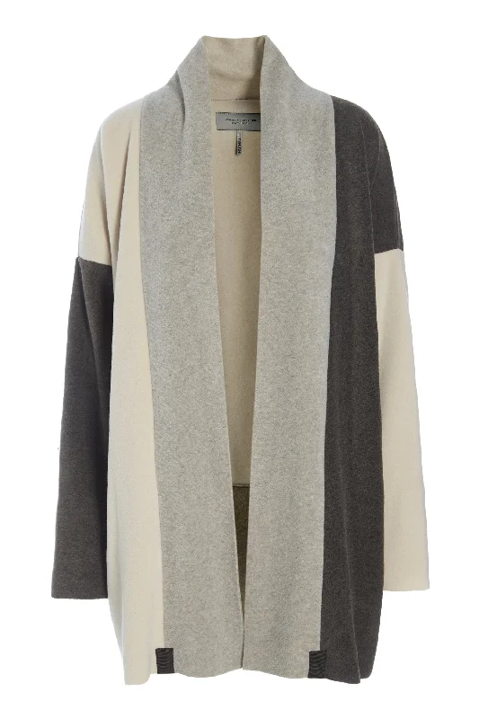 Weekend Specials to Love NO WASTE CARDIGAN - 7175 - BARK/KIT/SAND