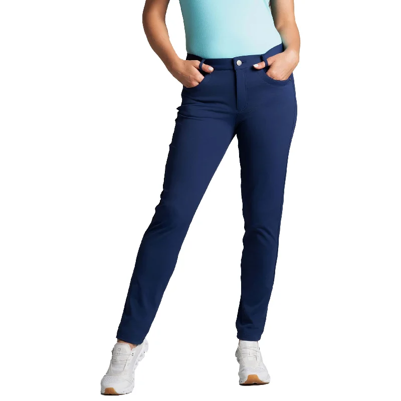 Weekend Discounts to Indulge In IBKUL Women's 28-Inch 5 Pocket Performance Pant - Midnight Weekend Discounts to Indulge In IBKUL Women's 28-Inch 5 Pocket Performance Pant - Midnight