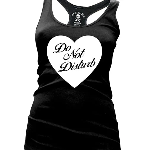 New Arrival Do Not Disturb Women's Racer Back Tank Top